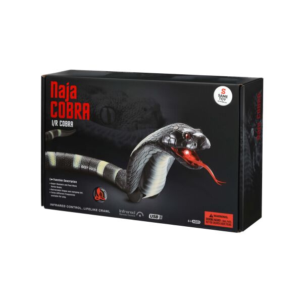 

Робот Same Toy Настоящая Кобра на радиоуправлении синяя (8808B-BUT)