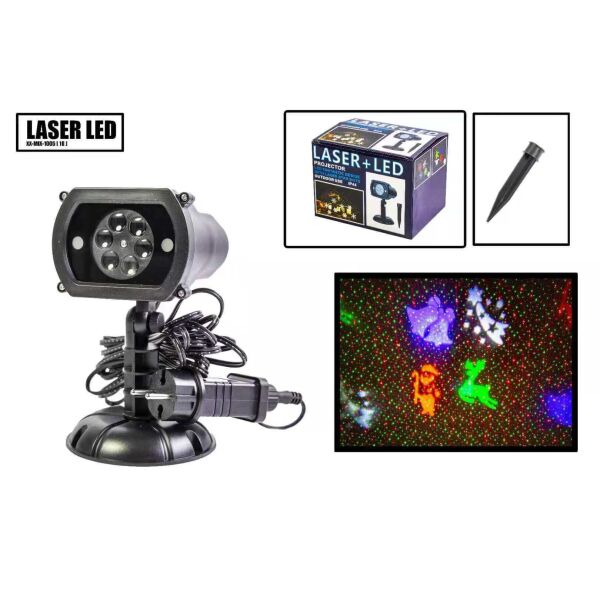 

Проектор X-Laser Новогодний уличный лазерный (XX-MIX-1005)