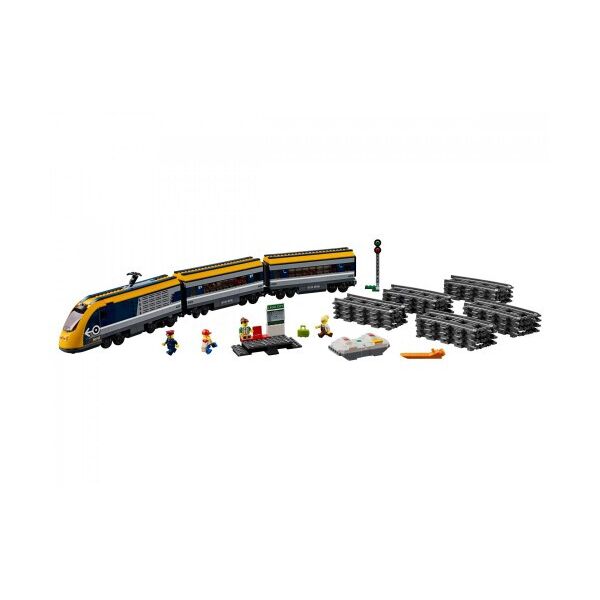 

Блочный конструктор lego city пасажирский поезд (60197)