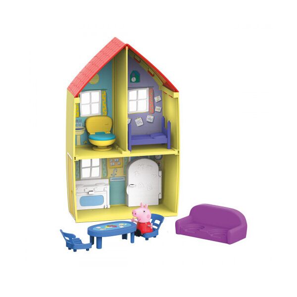 

Игровой набор Peppa - ДОМИК ПЕППЫ (домик с мебелью, фигурка Пеппы) (F2167)