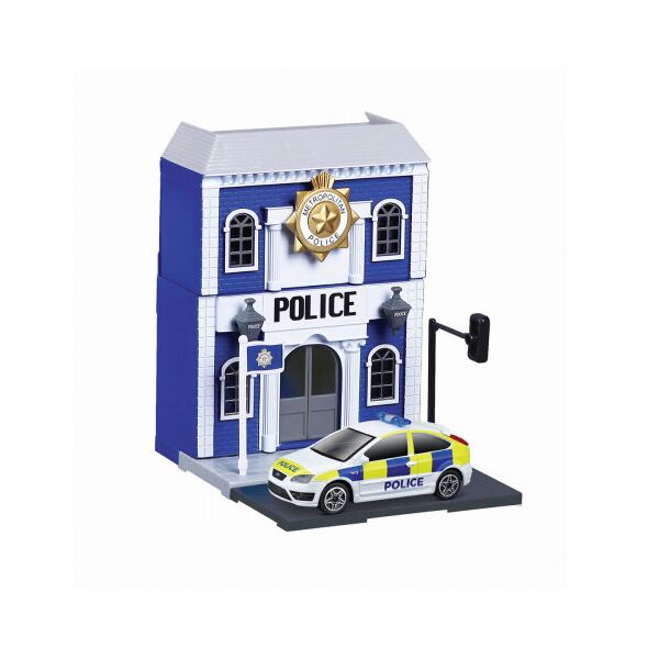 

Игровой набор серии Bburago City - ПОЛИЦЕЙСКИЙ УЧАСТОК (участок, автомобиль 1:43) (18-31502)