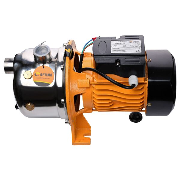 

Насос центробежный Optima JET100S-PL 1,1кВт нержавейка