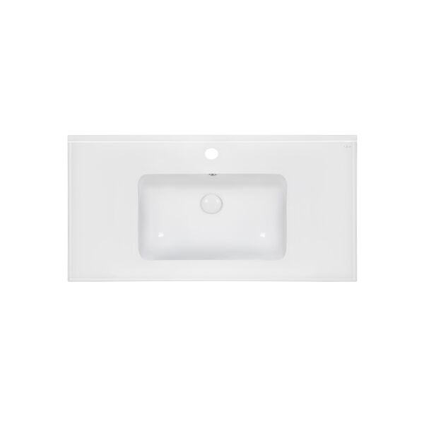 

Раковина Qtap Albatross E49 1000х490х200 White с донным клапаном QT01119100E49W