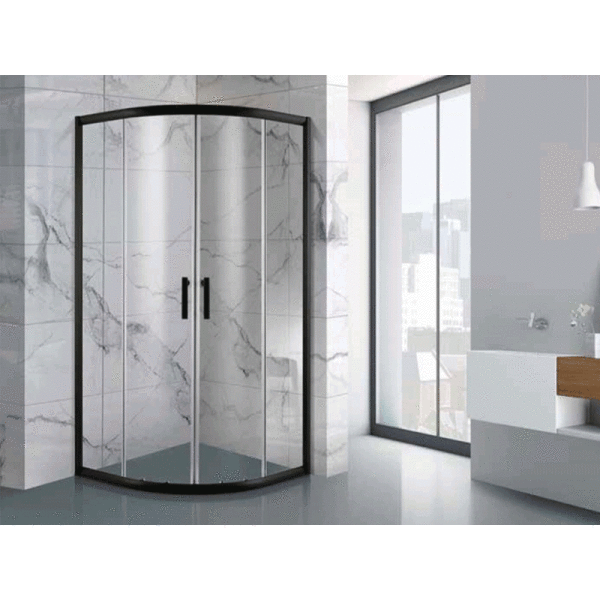 

Душевая кабина ASIGNATURA Velvet 90*90 см, профиль черный мат, стекло прозррачное, раздвижная (19020802)