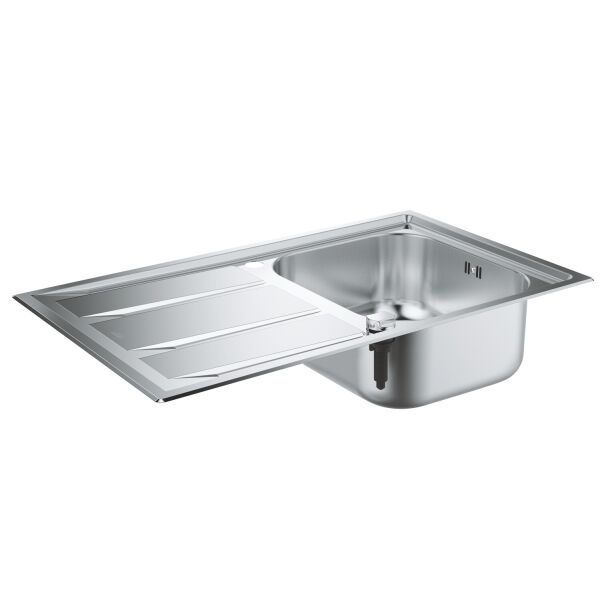 

Кухонная мойка Grohe K400+ 873 x 513 мм с эксцентриком 1 чаша матовая (31568SD0)