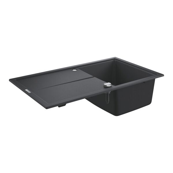 

Кухонная мойка Grohe K400 860 х 500 мм Granite Black (31640AP0)