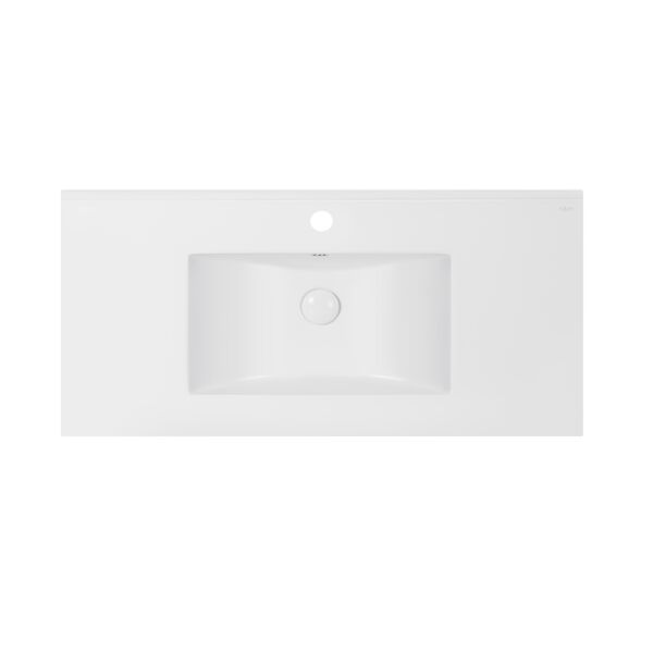 

Раковина Qtap Albatross E 1015х470 White с донным клапаном QT01119100EW