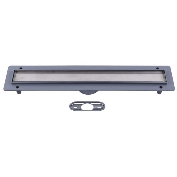 

Трап душевой под плитку с поворотным сифоном TEMA 93737 (70см), сухой затвор