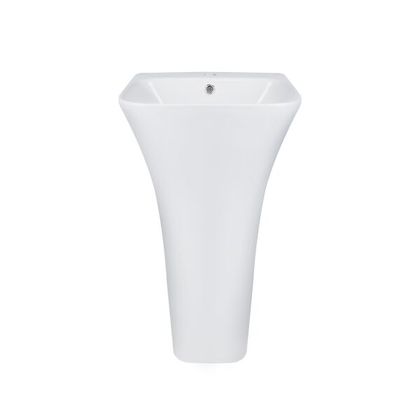 

Раковина напольная моноблок Qtap Crow 450x435x835 White с донным клапаном QT0511G315W