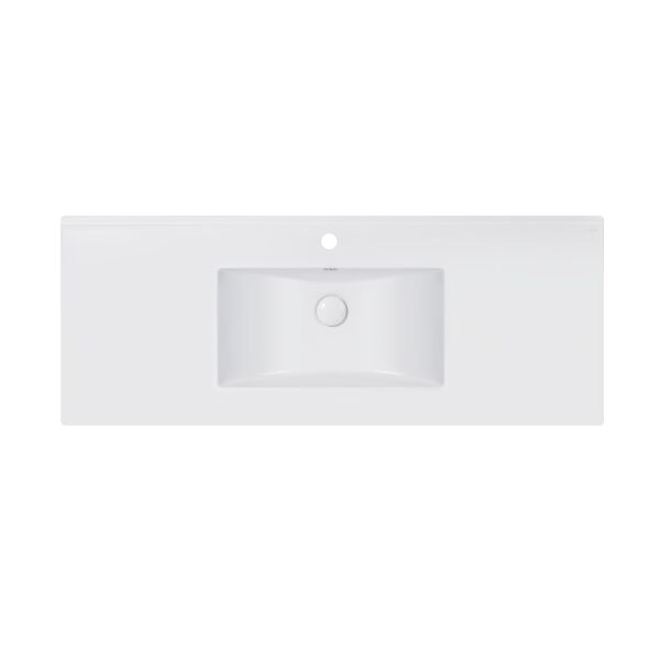 

Раковина Qtap Albatross E 1215х470 White с донным клапаном QT01119120EW