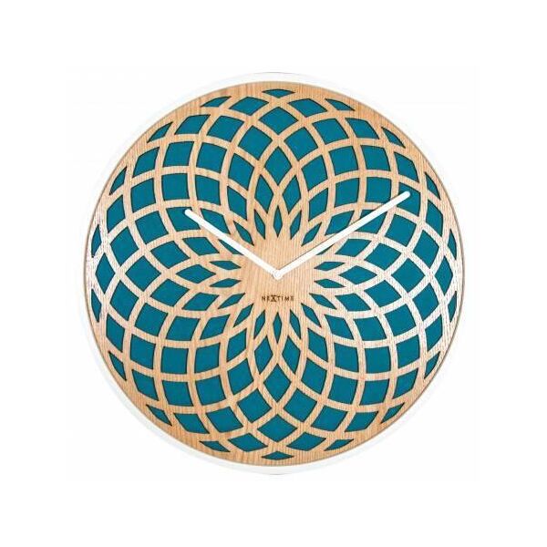 

Часы настенные "Sun Large Turquoise" Ø50 см