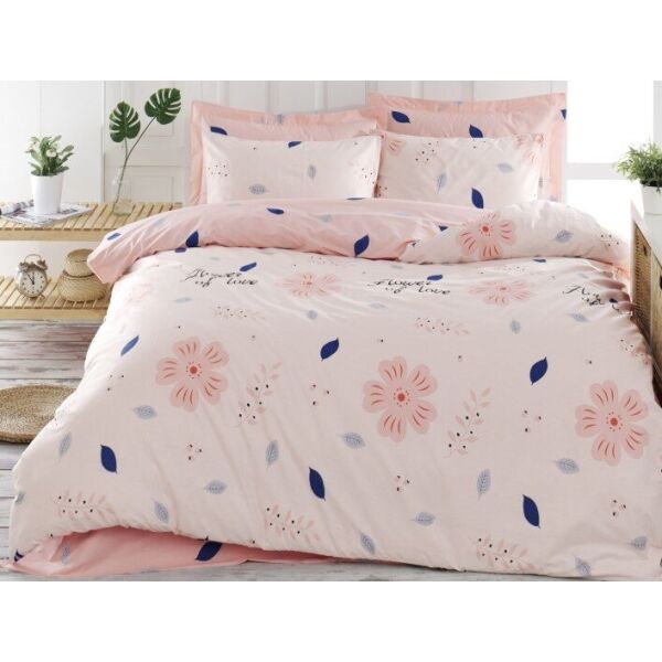 

Постельное белье Lotus. Home Perfect Flowers розовое-Семейный