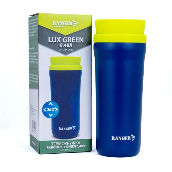 

Термокружка Ranger Lux 0,48 L Green (Арт. RA 9928)