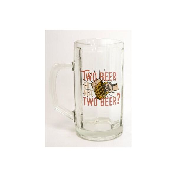 

Бокал для пива "Two beer or not"