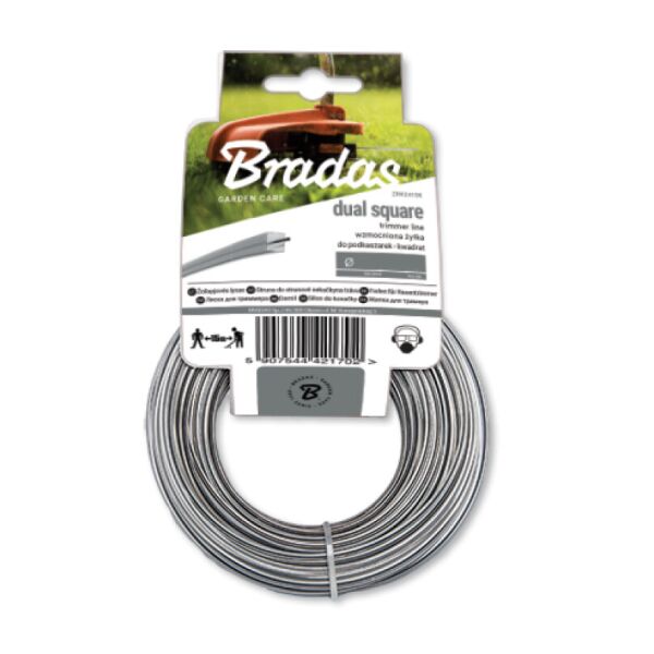 

Леска для триммера Bradas RIPPER DUAL квадрат 3.0x15м (ZRK3015K)