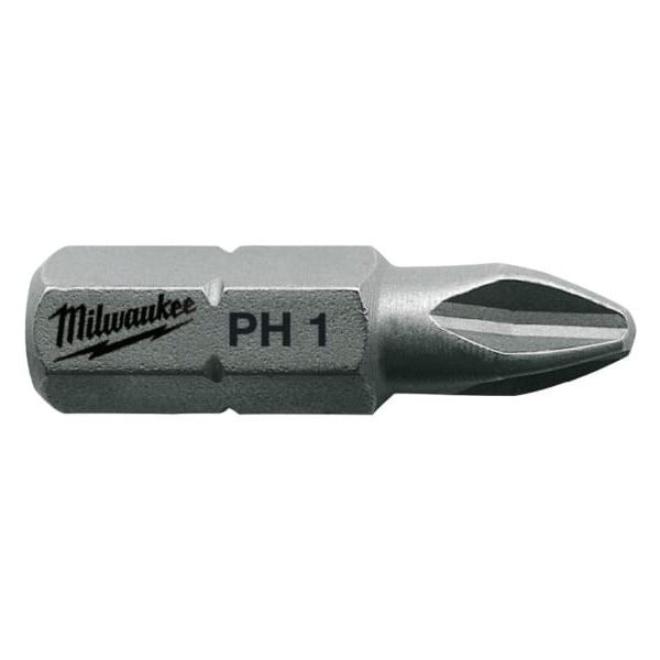 

Біта MILWAUKEE, PH1, 25мм, (25шт)