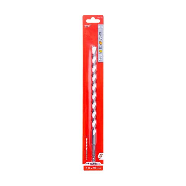 

Сверло по мультиматериалам HEX 10x260мм Milwaukee 4932471108