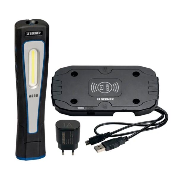 

Комплект Аккумуляторная LED лампа Berner Wireless X-Lux + Зарядная станция