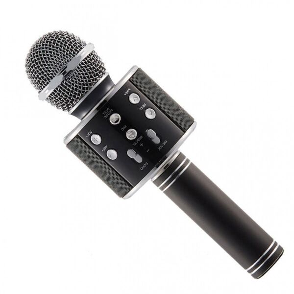 

Караоке микрофон беспроводной Wster WS858 Black (1202)