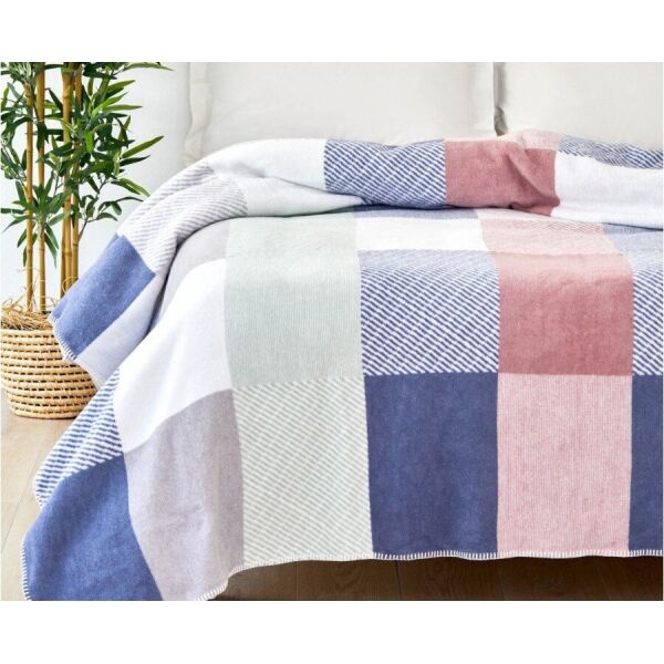 

Плед Karaca Home. Joyce indigo multi-180х220