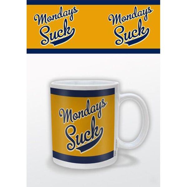 

Кружка Mondays Suck
