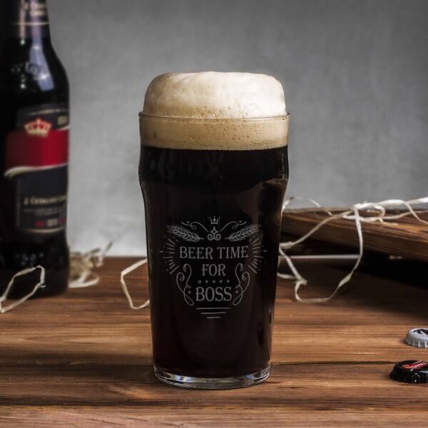 

Бокал для пива "Beer time for boss"
