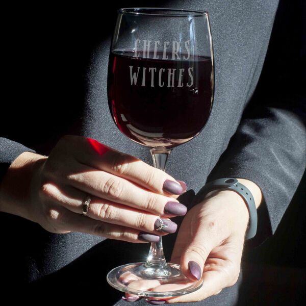 

Бокал для вина "Cheers witches"