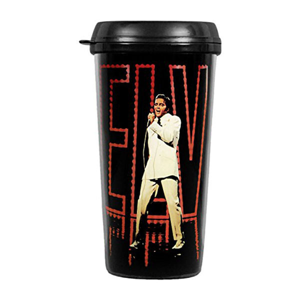 

Кружка с крышкой "Elvis Travel Mug: In Lights"