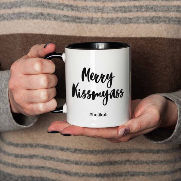 

Кружка "Merry Kissmyass"