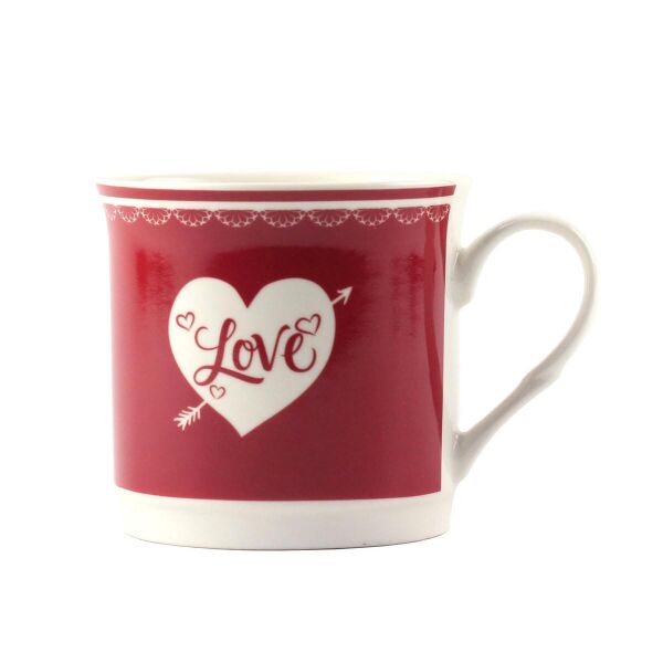 

Кружка OOTB Love фарфоровая, красная