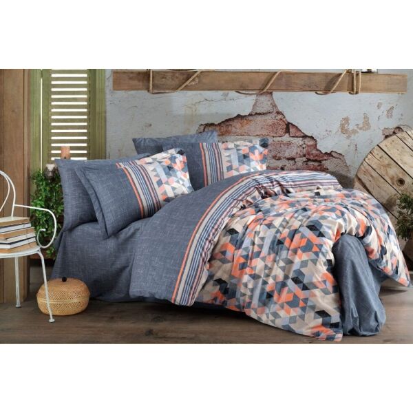 

Постельное белье Hobby Poplin. Arella оранжевое-Евро