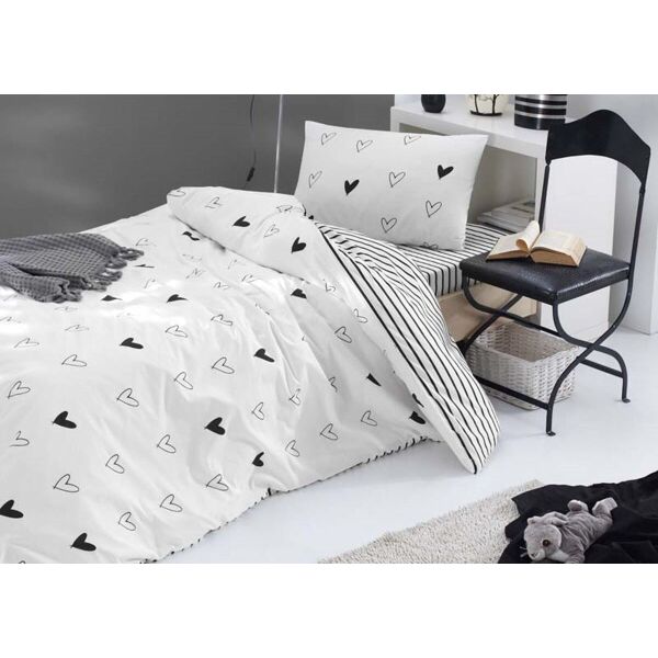 

Подростковое постельное белье Lotus. Home Perfect Juddy белое-1,5-спальный подростковый