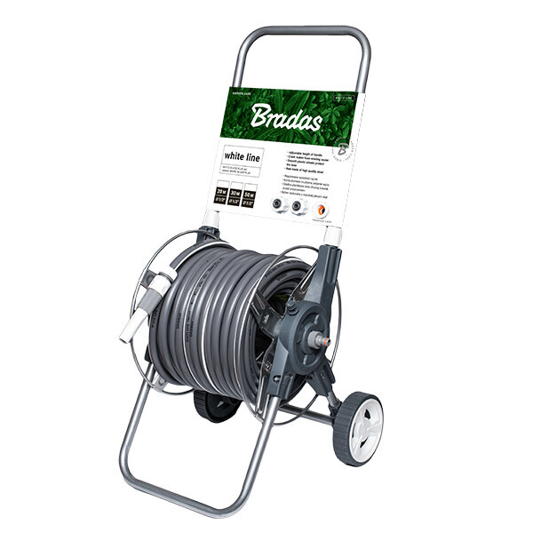 

Тележка для шланга Bradas WHITE SILVER PLUS со шлангом 1/2" 50 м (WL-W2K50)