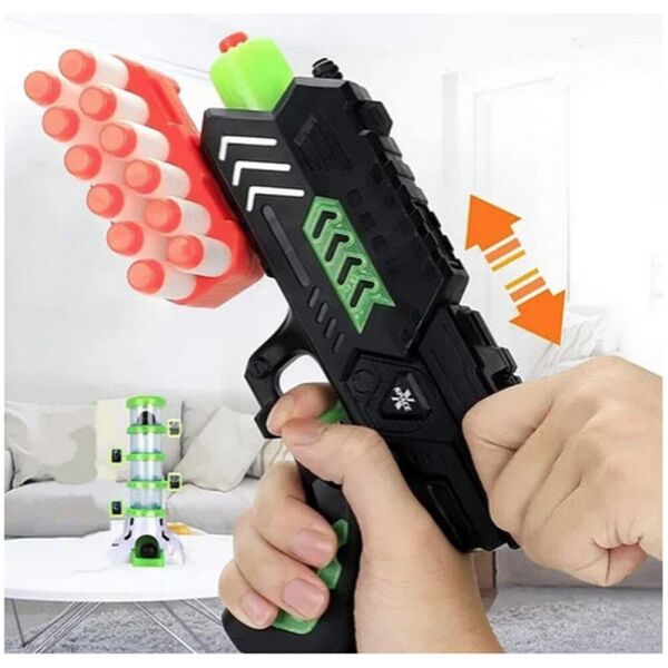 

Тир башня "Dark Wars" B3240G| игрушечный набор из мишени и пистолета