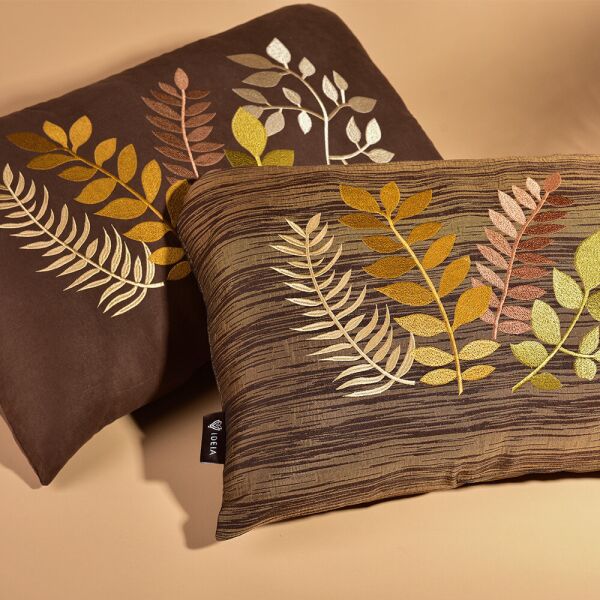 

Подушка декоративная FLORA 35*53 шоколад