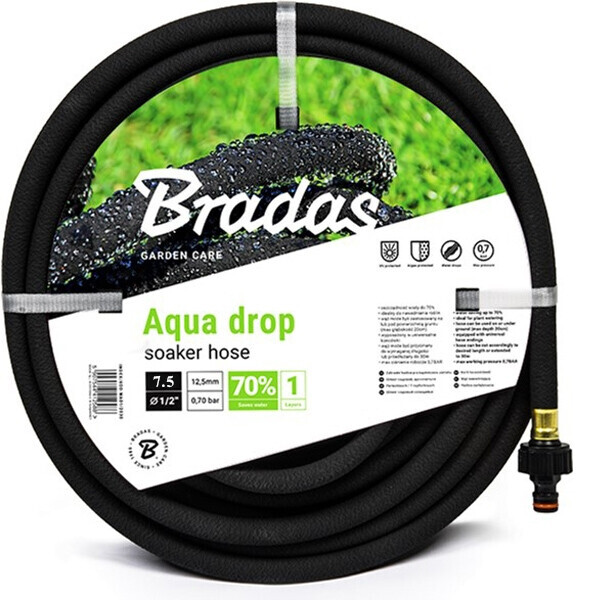 

Сочащийся шланг Bradas Aqua-drop 7.5 м (WAD1-2075)