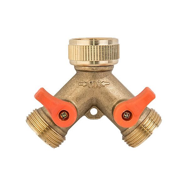 

Распределитель воды латунный Bradas 2-канальный 3/4" BRASS (BR-2234)
