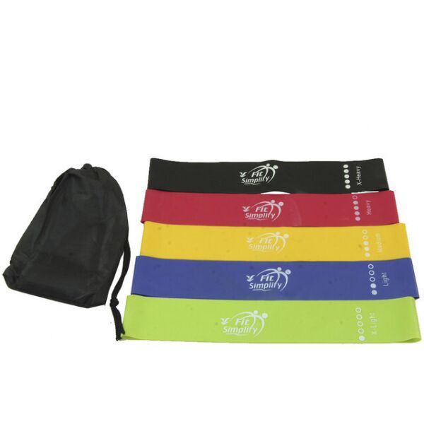 

Набор резинок для фитнеса Fit Simplify, 5 шт