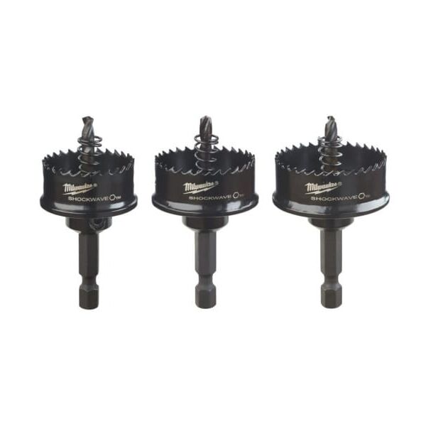 

Набор коронок Shockwave MILWAUKEE Ø22/29/35мм (3шт) 49224800