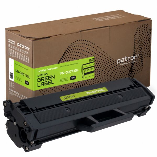 

Картридж Patron XEROX Ph3020/WC3025/106R02773 GREEN Label (PN-02773GL)