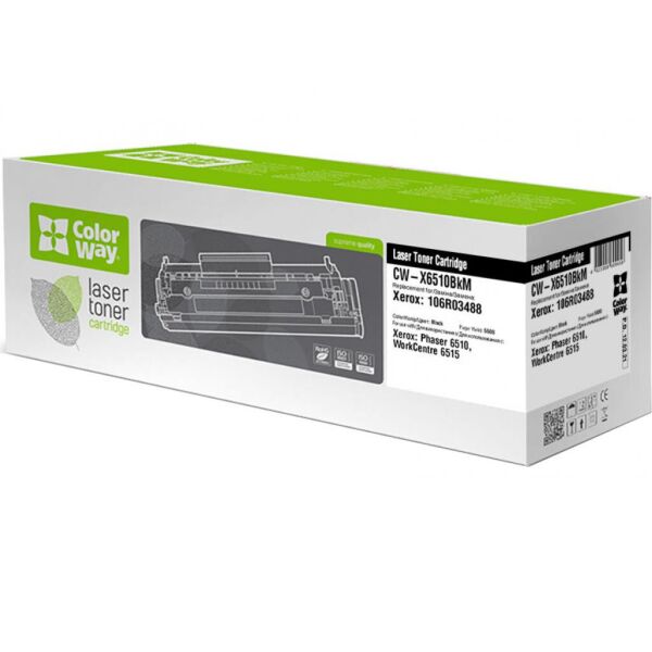 

Картридж ColorWay для Xerox Ph 6510N/WC6515N/6515DN Black 106R03488 (CW-X6510BkM)