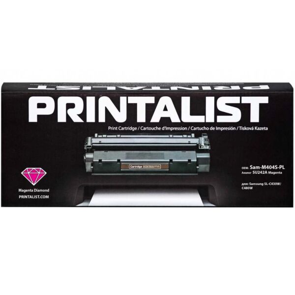 

Картридж Printalist Samsung SL-C430W/C480W, SU242A Magenta (Sam-M404S-PL)