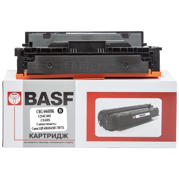 

Картридж BASF Canon 046H, 1254C002/CF410X Black (KT-046HBK-U)