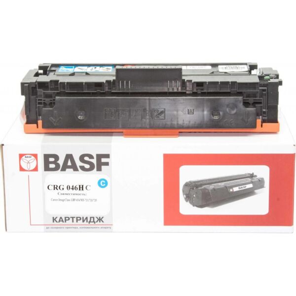

Картридж BASF Canon 046H, LBP-650/MF-730 1253C002 Cyan (KT-CRG046CH)