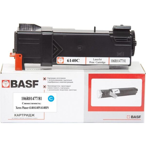 

Картридж BASF Xerox Phaser 6140/ 106R01481/106R01477 Cyan (KT-106R01477/81)