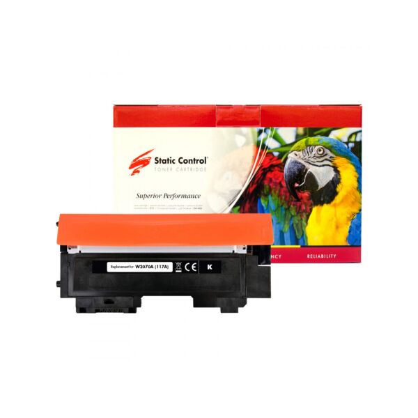 

Картридж Static Control HP W2070A (117A) black Parrot (002-01-S2070APB)