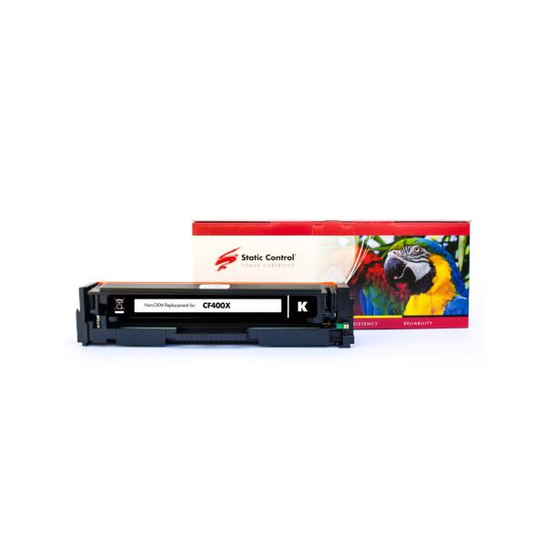 

Картридж Static Control HP CF400X (201X), Canon 045H black Parrot (002-01-LF400X)