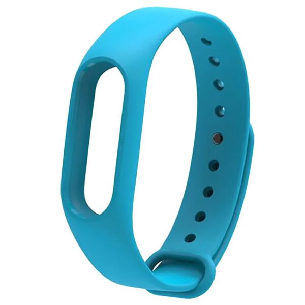 

Ремешок для фитнеса браслета Mi Band 2 (Silicon) Light Blue