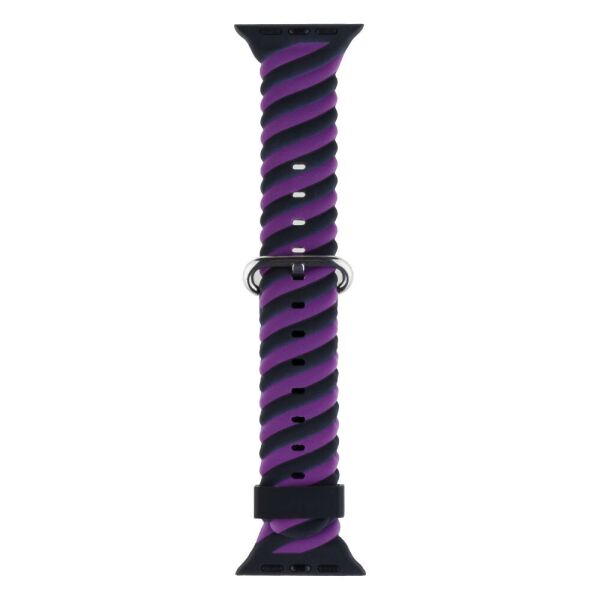 

Ремешок для Apple Watch (42-44mm) Colour Bar Black-Violet