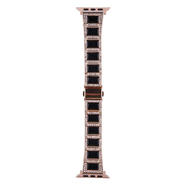 

Ремешок для Apple Watch (42-44mm) Metal Cat Rose+Black